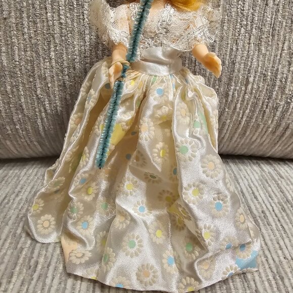 ♡Vintage 8" Christmas Fairy Princess Sleepy-Eyed Doll♡ - Picture 6 of 9